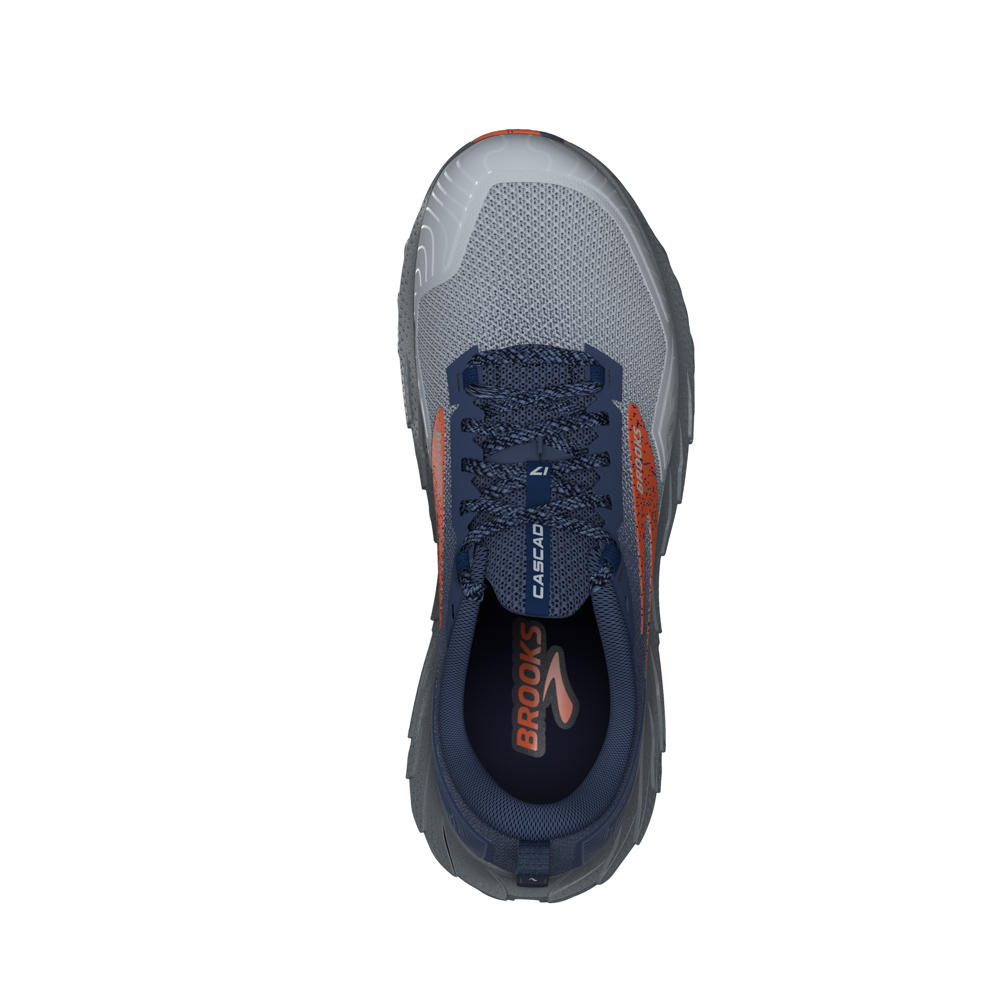 Brooks cascadia shop 5 mens orange