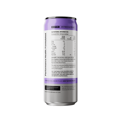 PILLAR Sparkling Electrolyte Hydration Can (2 Flavours)