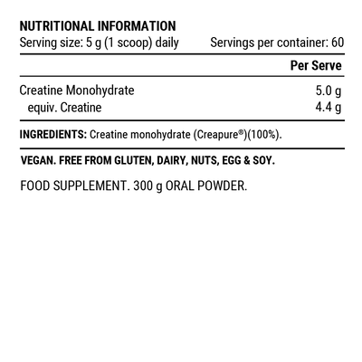 PILLAR CREATINE MONOHYDRATE - Powder