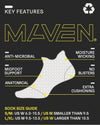 Maven No-Show Sock (2 Colours)