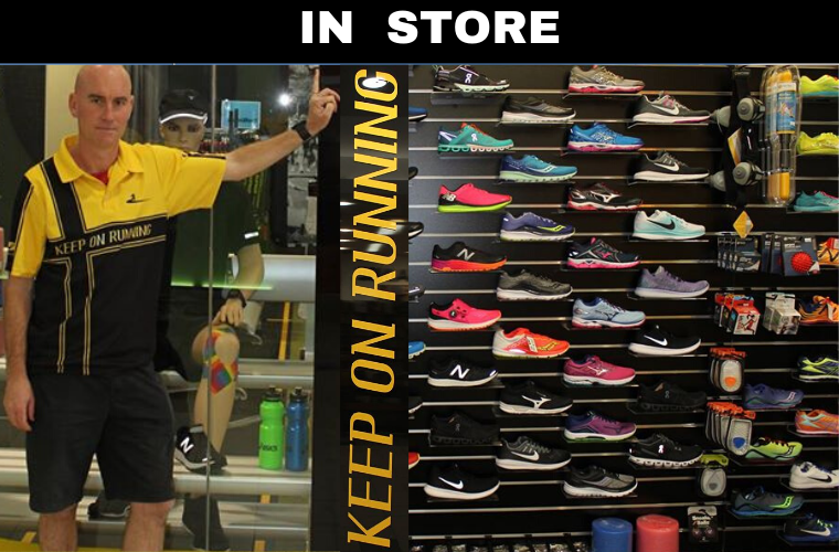 Keep on running shop discount