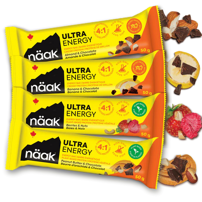 Naak Ultra Energy Bars (4 flavours)