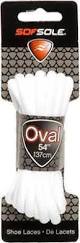 Sof Sole Oval Laces White 36", 45", 54"