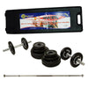 Ringmaster 50kg Weight Set with 2pc Bar and Carry Case