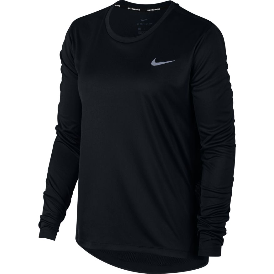 nike miler long sleeve top ladies