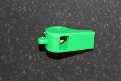 Plastics Whistle (variety of colours)
