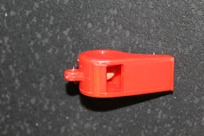 Plastics Whistle (variety of colours)