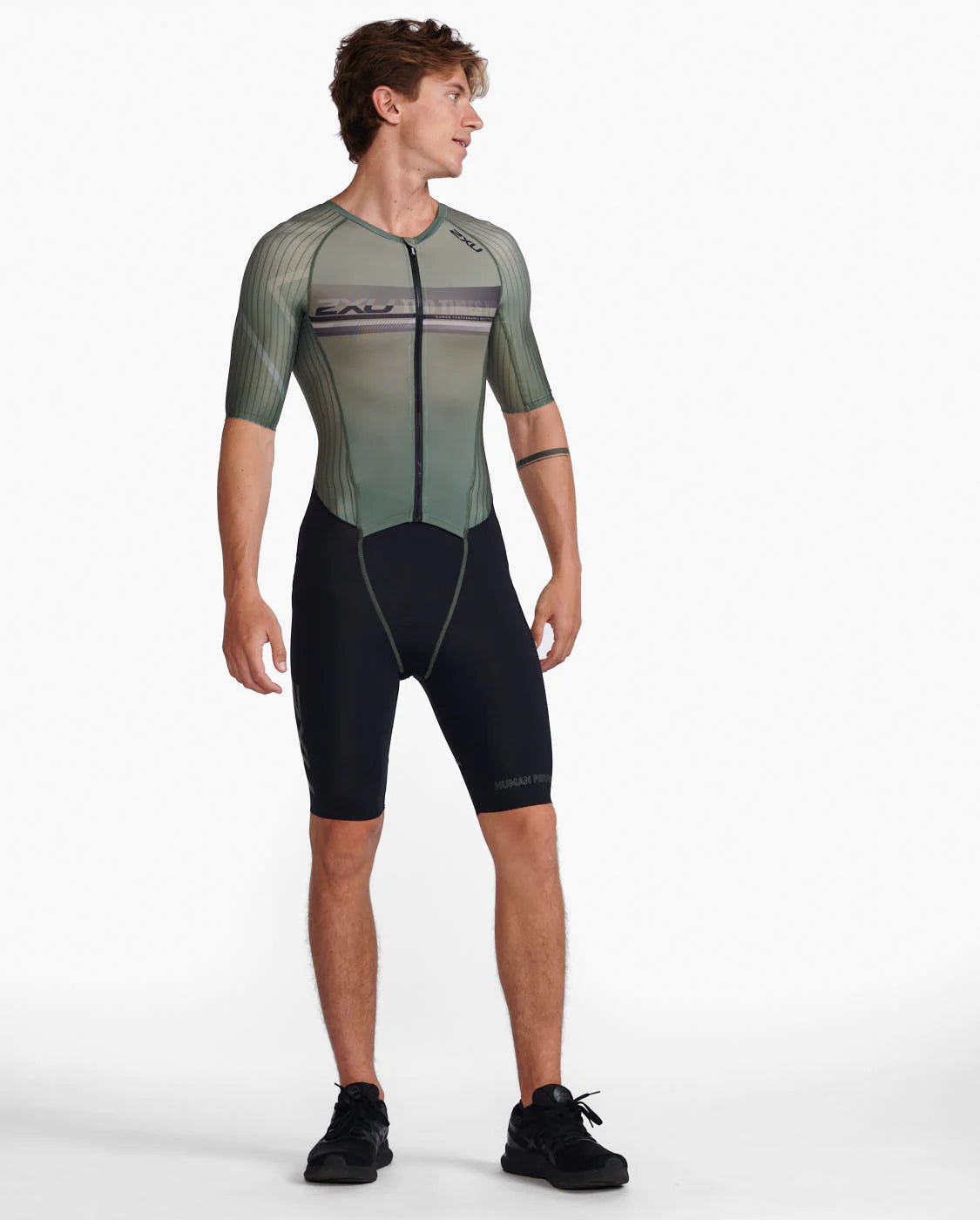 2XU AERO Sleeved Trisuit (Men's) - Keep On Running 2XU AERO Sleeved Trisuit (Men's) - Keep On Running