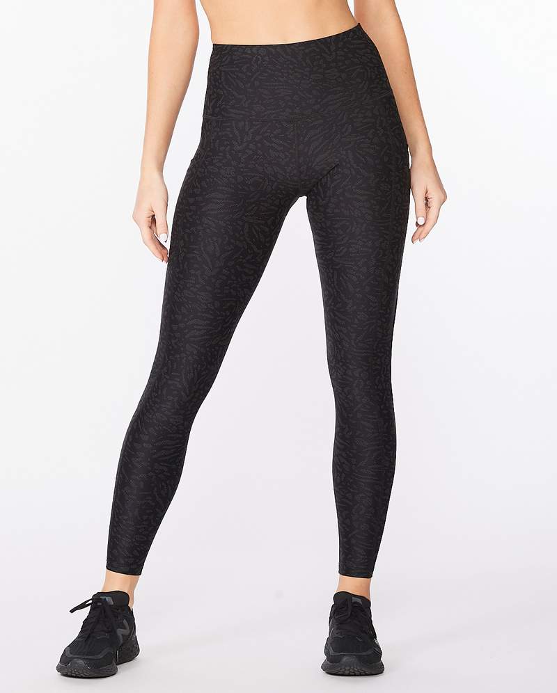 2XU Aero Reflect HI Rise Comp Tights Womens Keep On Running