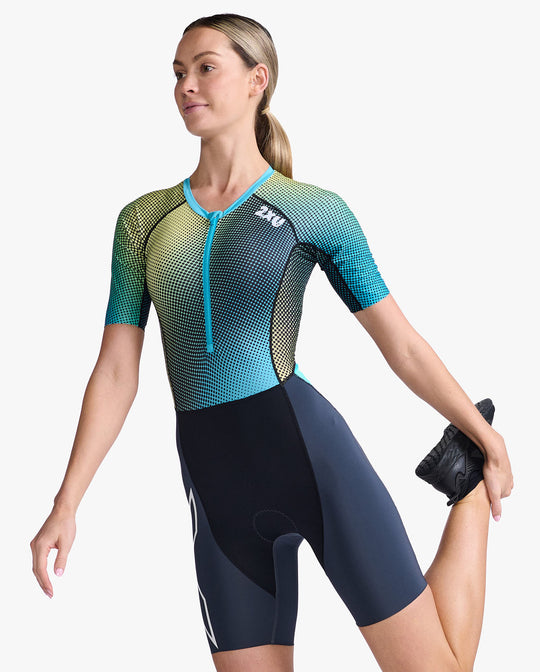 2XU Aero Sleeved Trisuit  (Women's) 2 Colours
